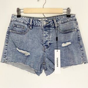 NWT Vigoss Ace Shorts Distressed Denim Jean  27 Waist